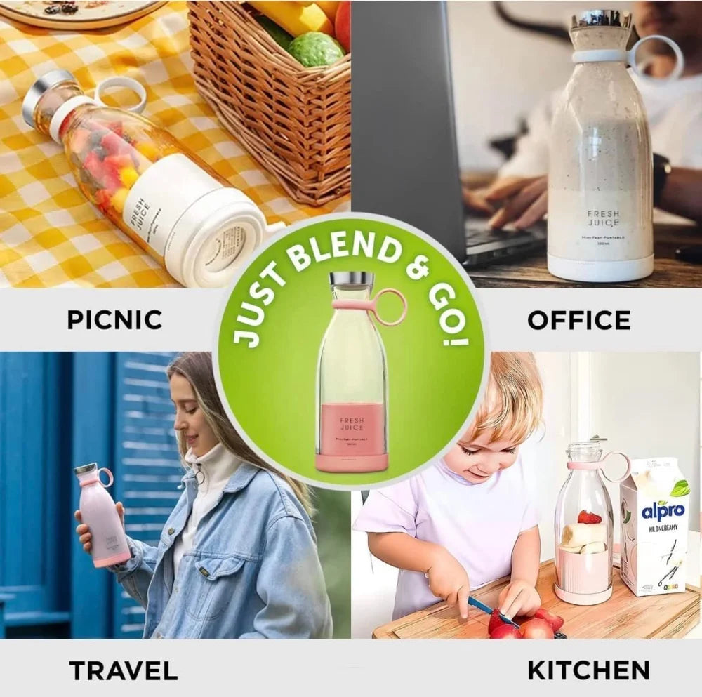 Mini Juicer Portable , Mini Portable Blender Mixer Smoothie , Bottle Juicer Blender